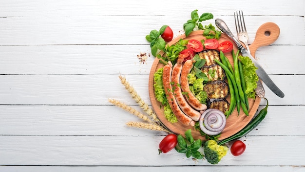 Zdrowe danie na talerzu